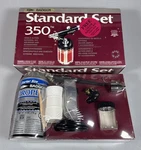 Badger 350 Standard Set Airbrush Kit W/ Propel Can New In Box. Fixed Price $49.99.