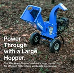 Landworks GUO033 Gas Wood Chipper 7HP 212CC 3IN Mulcher Price Drop. Fixed Price $366.94.
