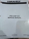 Gravely Pro Chip 210 Service Manual, 993001, New Item. 30494B.. Fixed Price $20.00.
