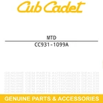 Mtd 931-1099A Lens White Outdoor Huskee 800 600 700 400 650F 508R. Fixed Price $81.56.