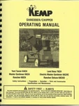 Kemp Shredder/chipper Operation Manual K4CH,K6CH,K8CH,T6CH,K6CHE,K8CHD. Fixed Price $29.99.