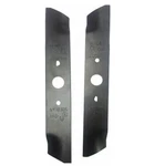 Set Of Greenworks 29712 10" Mower Blades G-max Twin Force 25302 Kobalt KM2040X. Fixed Price $42.98.