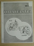 Vintage Homelite EZ-10 Chipper Parts Manual No. 24493. Fixed Price $12.99.