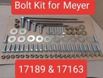 Meyer Ez Plus/mdii Mount Bolt Kit Snow Plow Ford 08-16 Superduty 4X4 17163 17189. Fixed Price $125.00.