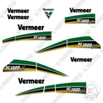 Fits Vermeer Bc 1800 Xl Decal Kit Brush Chipper Replacement Stickers. Fixed Price $229.95.