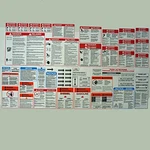 Brush Bandit Wood Chipper Safety Stickers, English / Spanish, Style. Fixed Price $160.00.