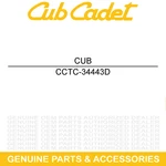 Cub Cadet TC-34443D Solid State Ignition 421R 521E 522E 524T 721E 724STE 724WE. Fixed Price $78.49.