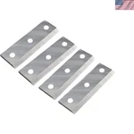 Efficient Replacement Blades For Wood Chippers - Metal, High Hardness, Qty 4. Fixed Price $163.99.