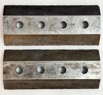 Set Of Vermeer 9" 4-1/2" 5/8" Chipper Knives (153175001) BC1000XL/BC1200XL. Fixed Price $47.99.