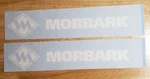 Morbark Wood Chipper Decals Stickers Gloss White 24 (2) Equipment Trailer Usa!. Fixed Price $31.87.