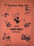 Troy-bilt Bolens 1993 Chipper Lawn Snow Tiller Tractor Seminar Service Manual. Fixed Price $101.14.