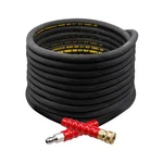 Twinkle Star 50FT Pressure Washer Hose With 3/8 Inch Quick Connect, High Tens.... Fixed Price $87.58.