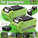 Battery / Charger 29472 For Greenworks Volt Lithium Ion G-max 29462 24312. Fixed Price $75.98.
