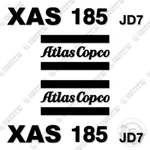 Fits Atlas Copco XAS185 JD7 Decal Kit Air Compressor - Year Outdoor 3M Vinyl!. Fixed Price $99.95.