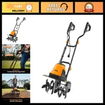 Lawnmaster 18" Electric Tiller 13.5 Amp. Fixed Price $237.99.