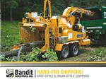 Equipment Brochure - Bandit Hand Fed Disc Drum Chippers 2016 (E6592). Fixed Price $16.05.