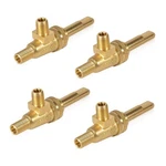 4 Pack Gas Burner Valve 1/8 Mpt X 3/8-27 Horizontal Split For Jade Range. Fixed Price $60.12.