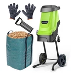 Electric Wood Chipper & Mulcher 15A - Garden Shredder For Branches Sticks. Fixed Price $89.99.