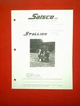 Salsco Stallion Chipper Shredder Models 10007 10001 10003 100O3 Manual. Fixed Price $6.00.