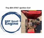 Ignition Coil Module For Troy Bilt Chipper Shredder Model# 47057. Fixed Price $29.99.