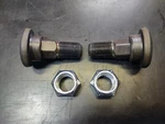 2 Pk Brush Hog Rotary Mower Blade Bolts And Nuts For John Deere LX5 LX6 MX5 MX6. Fixed Price $64.99.