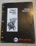 Simplicity 2C 3C 5C 2020 2424 Pto Chipper Shredder Parts Manual. Fixed Price $15.49.