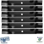 Mulching Blade Fits Husqvarna Ariens Poulan 5PT Star Replaces 532187255 6-PK. Fixed Price $96.95.