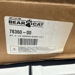 Bearcat CH4400, CH4420, CH45540 & CH450H Chipper Blade Kit 78360-00. Fixed Price $147.96.