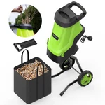 Steelite 15-AMP Electric Wood Chipper Shredder With 12-GALLON Collection Bag. Fixed Price $109.98.