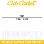 Cub Cadet 741-0522 Hex Flange Bearing SRS621 SRE621 SRC621 SR621 Sc S621SS. Fixed Price $12.95.