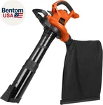 Black+decker 3-IN-1 Electric Leaf Blower, Vacuum/mulcher, Up To 250 Mph, Pr. Fixed Price $190.44.
