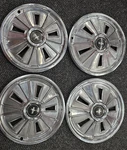 1965 1966 & Other Ford Mustang Oem 14" Hub Cap Wheel Covers (4) Used. Fixed Price $115.00.