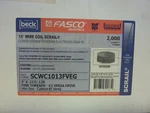 Fasco Scrail SCWC1013FVEG, 3" .113 / .120, 15 Degree, Fine Thread, Box Of 2000. Fixed Price $100.00.
