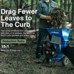Gas Wood Chipper 7 Hp Landworks 3 Inch Branch Capacity Free Shipping. Fixed Price $621.83.