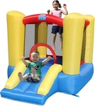 Action Air Bounce House, Toddler Inflatable With Blower. Fixed Price $129.99.