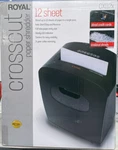 Royal - 112MX Medium Duty Shredder Black. Fixed Price $129.95.