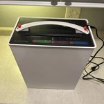 Goecolife GXW104BC 10-SHEET Crosscut Paper Shredder W/white Basket Works Great. Fixed Price $64.99.