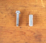 Mtd 750-0566A Spacer & 710-0809 Screw Troy-bilt Pony Horse Cub Cadet *fast Ship*. Fixed Price $11.00.