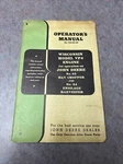 John Deere Wisconsin Model VP4 Engine Operators Manual NO.62 Hay Chopper. Fixed Price $12.00.