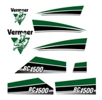 Vermeer Brush Chipper Decal Kit For. Fixed Price $200.00.