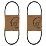 Qty. 2 V-belt Fits Troy Bilt Replaces 107038 Made With Aramid. Fixed Price $17.99.