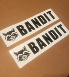 Brush Bandit Wood Chipper Decals Stickers 12" 18" 24" Gloss Black Fast Usa. Fixed Price $36.09.