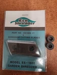 Eco Shredder Cutting Blades ES1600-21 Model ES-1600 NOSB13. Fixed Price $30.00.