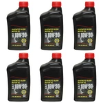 Engine Oil Set Of Six 10W-30 32OZ. Quart Bottles Fits Cub Cadet 490-000-C044. Fixed Price $61.99.