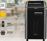 Fellowes Powershred 3825001 Cross Cut Shredder. Fixed Price $505.60.