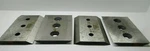 Chipper Knives (4 Pk) 7-1/4" X 5" 1/2" 3 Hole Morbark Rayco. Fixed Price $324.99.