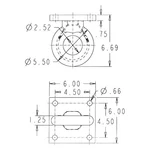 Buyers 4 Bolt Mount Drawbar. Fixed Price $91.16.