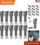 12 Pack Stump Grinder Teeth Fit Woodland Mills WG24 WG28 Tooth .... Fixed Price $135.99.
