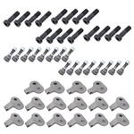 For Toro STX-38 48 Pack Stump Grinder Teeth Kit 2-1/2 Inches Bolts. Fixed Price $312.21.