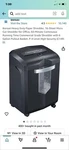 Bonsaii Heavy Duty Paper Shredder, 16-SHEET Micro. Fixed Price $140.00.